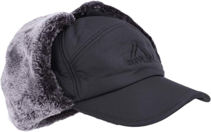 Holiberty Mens Winter Thermal Trapper Hat Russian Ushanka Ski Hunting Dad Cap Ear Flaps Motorcycle Cycling Mask Women Warm Fur Snow Hat - Image 4